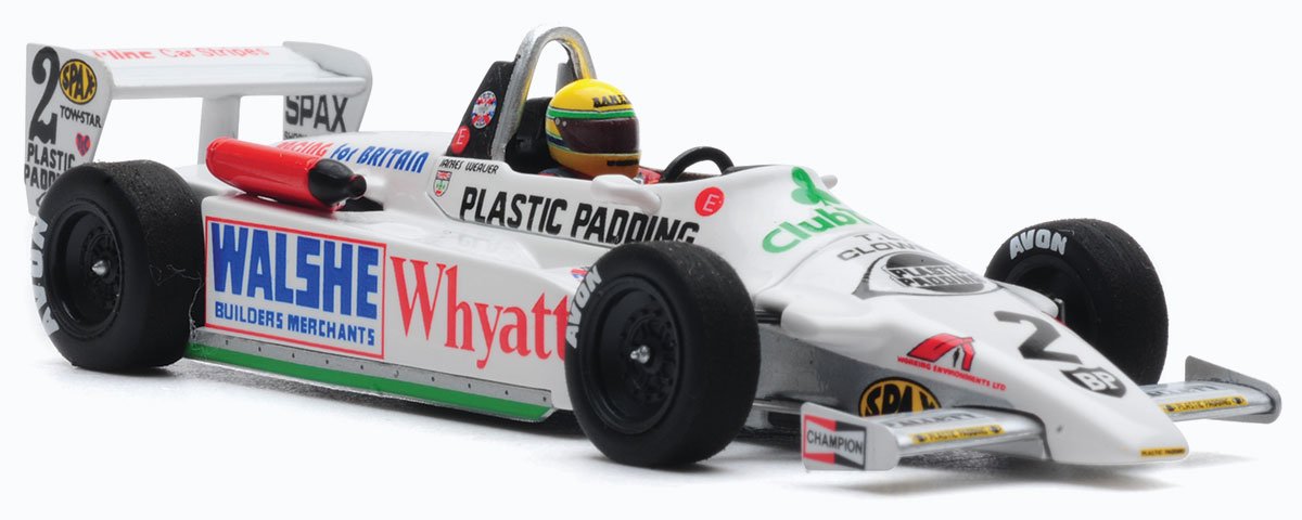 1:43 Senna 1982 Ralt RT3 model from Minichamps