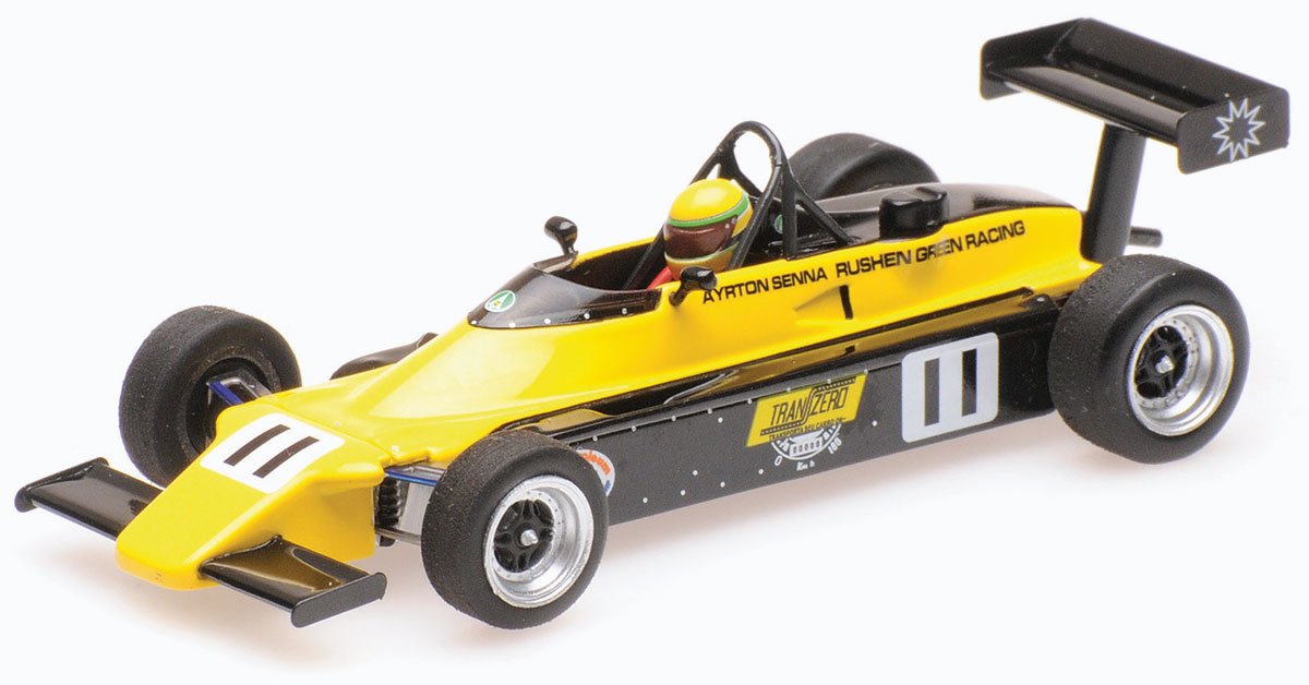 Minichamps 1:43 Senna 1982 Van Dieman FF2000 Diecast Model Car Review