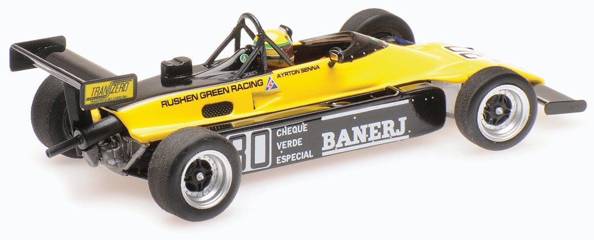 Minichamps 1:43 Senna 1982 Van Dieman FF2000 Diecast Model Car Review