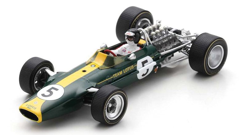 SPARK 1/43 S1246 LOTUS 47 TEST 1967 Presentation Schnorkel White Rare