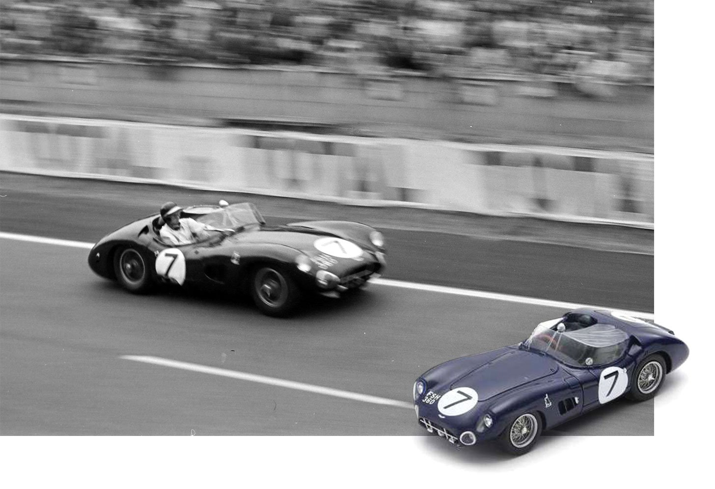 Spark 1:43 Clark and Salvadori 1960 Le Mans Aston Martin DBR1 diecast model car review
