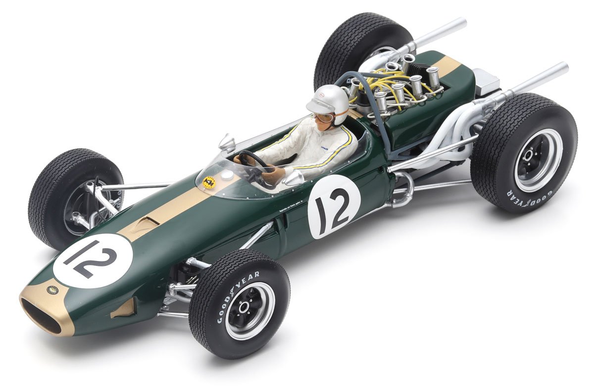 Spark 1:18 Brabham 1966 Brabham BT19 French GP Diecast Model Car Review