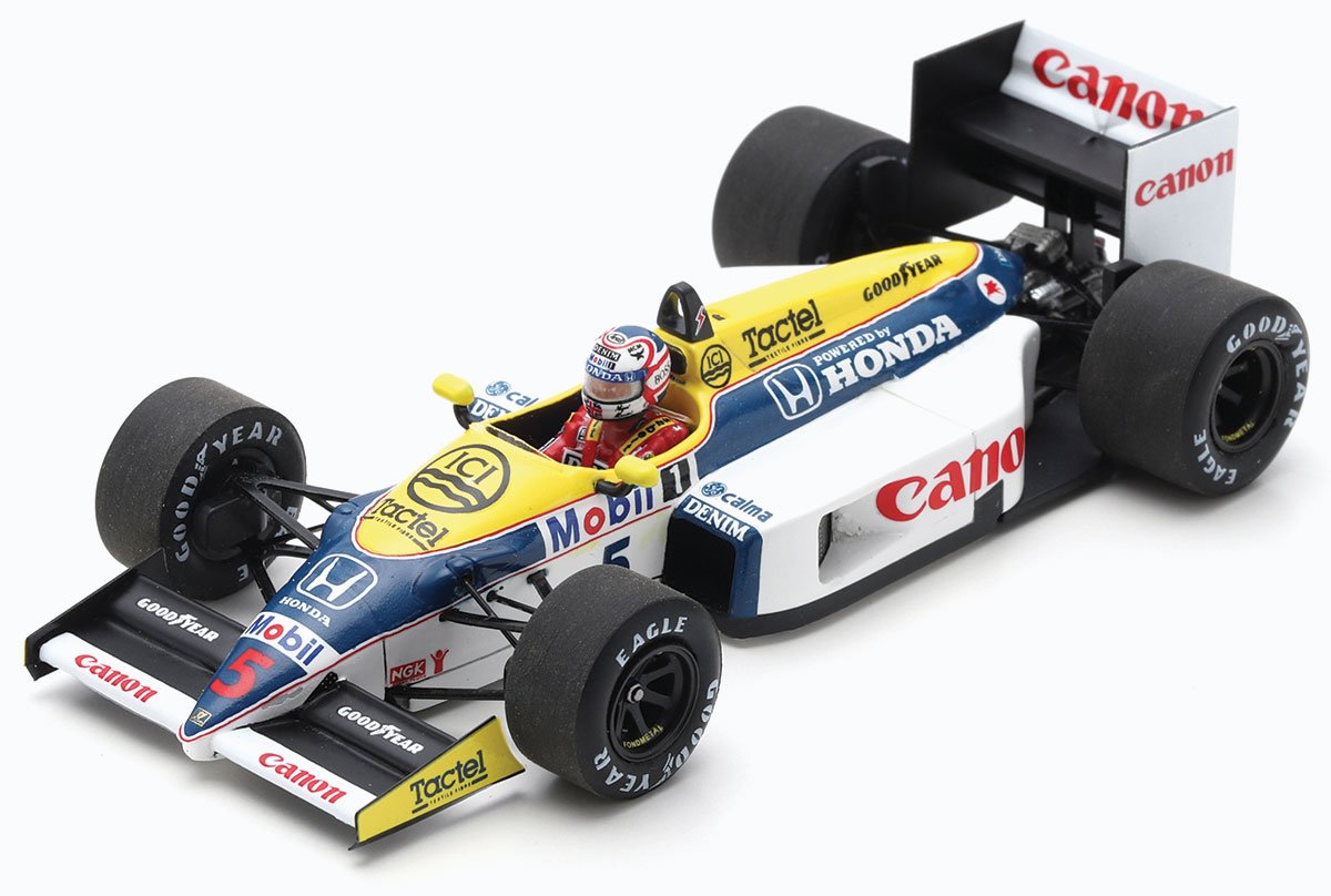 Spark 1:43 Mansell 1986 Williams Belgium Diecast Model Car Review