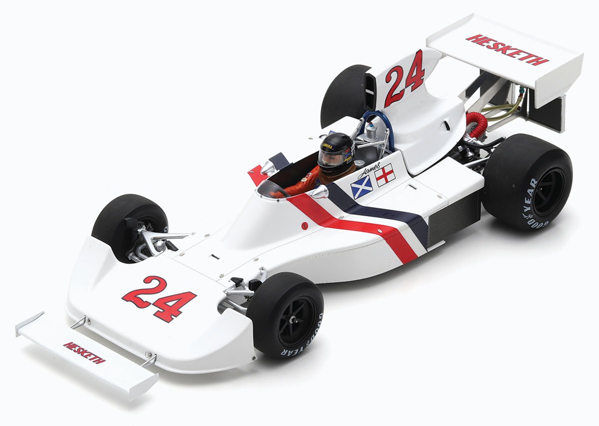 Spark 1:18 Hunt 1975 Hesketh 308. Dutch GP Diecast Model Car Review