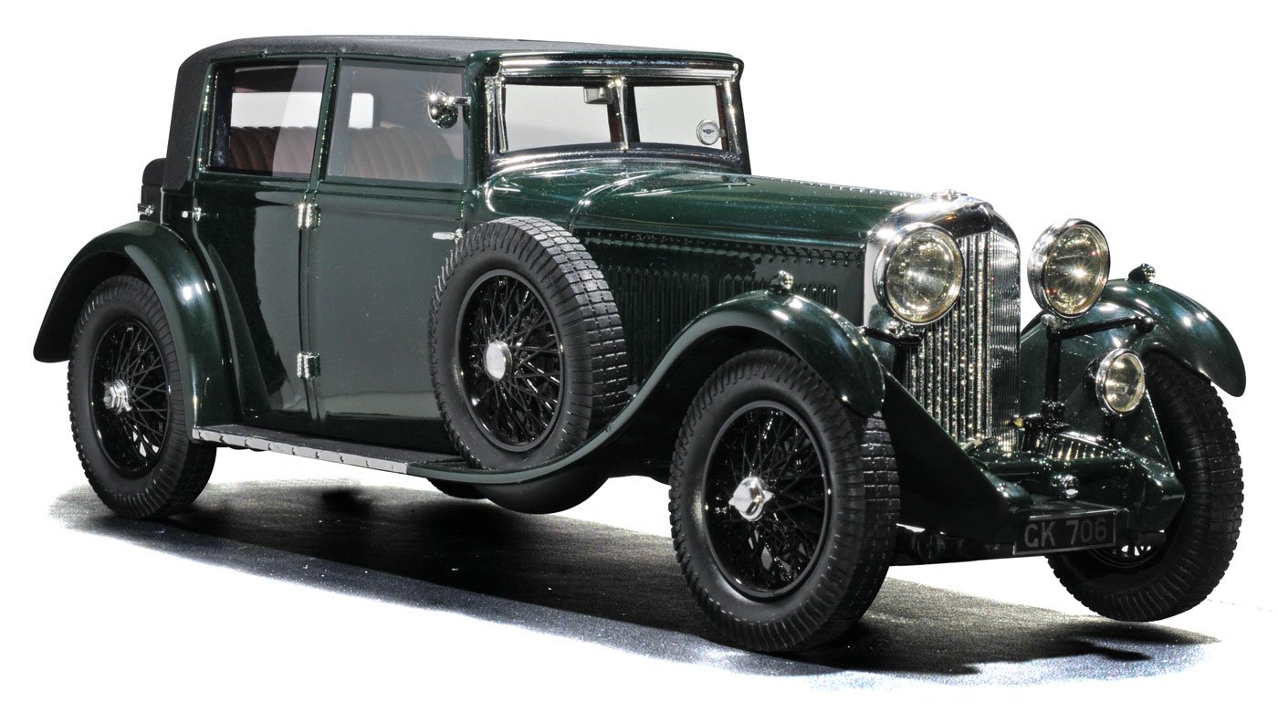 TrueScale 1:18 1930 Bentley 8 litre diecast model car review