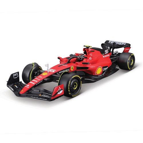 Burago Ferrari SF-23 - 2023 - #55 C. Sainz Jnr 1:43