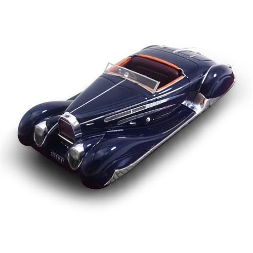 Matrix Bugatti Type 57C Cabriolet VanVooren 1939 - Shah Of Iran - Blue 1:43