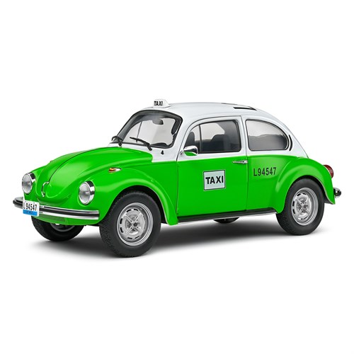 Solido Volkswagen Beetle 1300 1974 - Mexican Taxi - Green 1:18