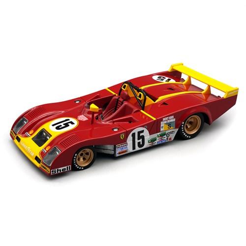 Tecnomodel Ferrari 312 PB - 1973 Le Mans 24 Hours - #15 1:43