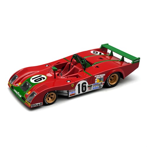 Tecnomodel Ferrari 312 PB - 1973 Le Mans 24 Hours - #16 1:43
