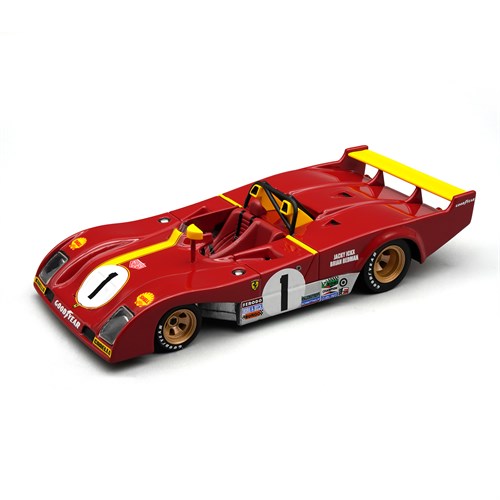 Tecnomodel Ferrari 312 PB - 1st 1973 Monza 1000 Km - #1 1:43