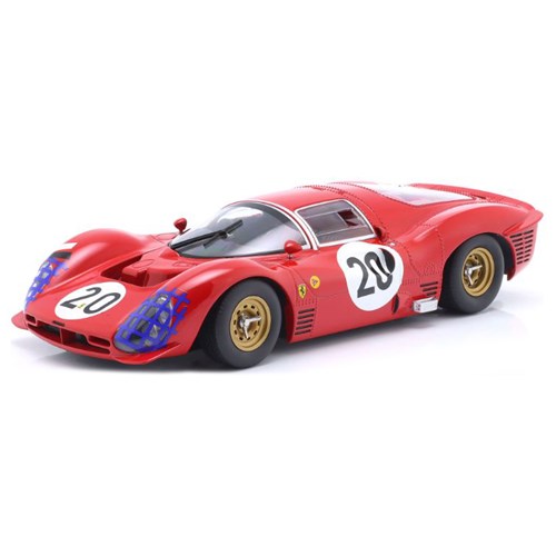 Werk83 Ferrari 330 P3 Coupe - 1966 Le Mans 24 Hours - #20 1:18
